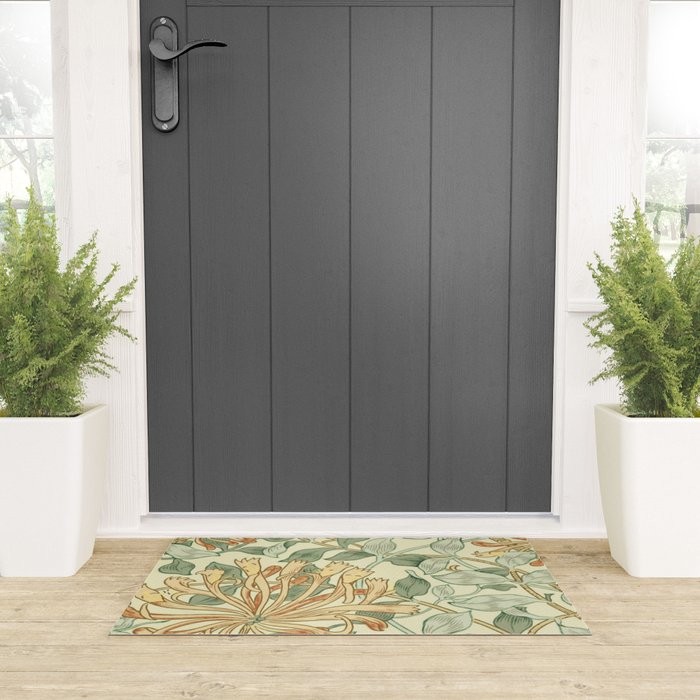 William Morris "Honeysuckle" 3. Welcome Mat Gallery Image 3
