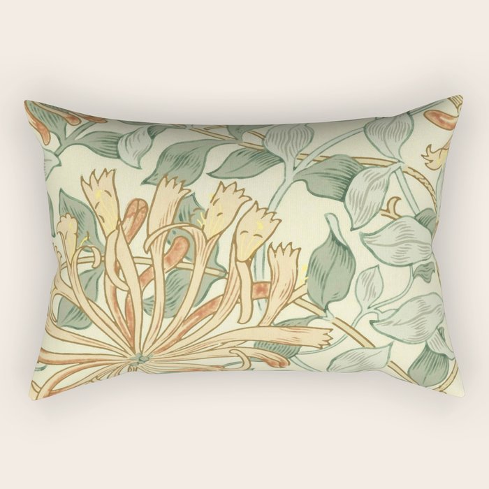 William Morris "Honeysuckle" 3. Rectangular Pillow Gallery Image 2