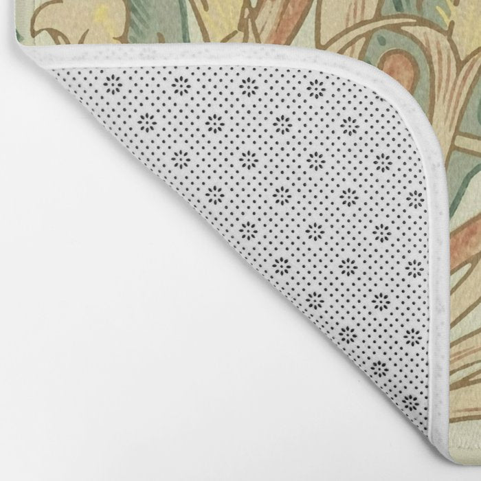 William Morris "Honeysuckle" 3. Bath Mat Gallery Image 2