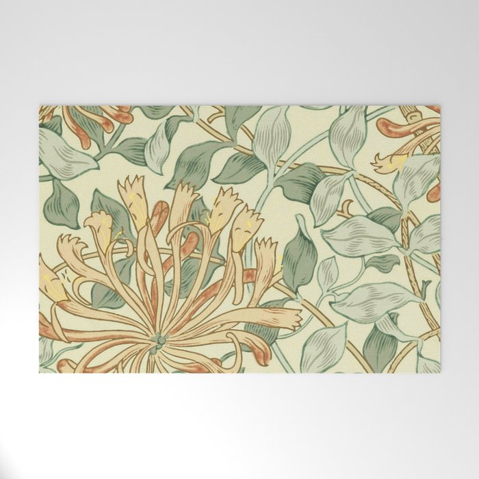 William Morris "Honeysuckle" 3. Welcome Mat Gallery Image 1
