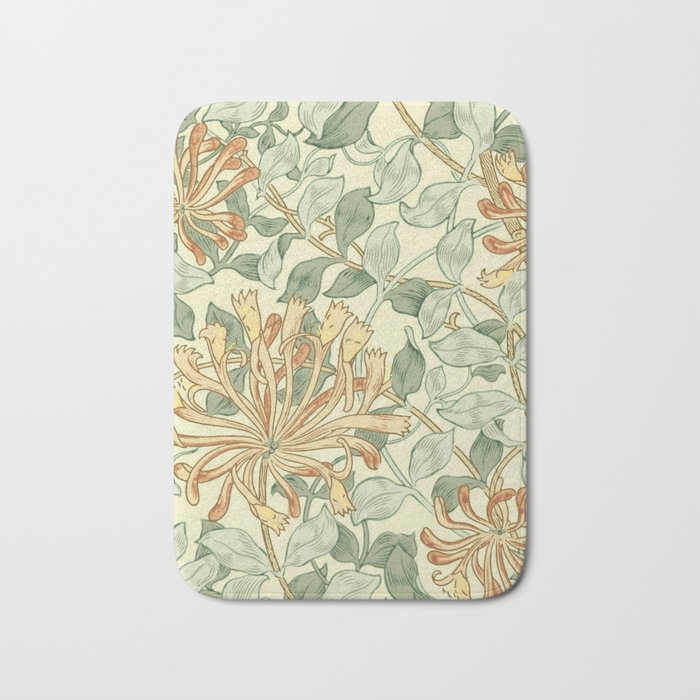 William Morris "Honeysuckle" 3. Bath Mat Gallery Image 1
