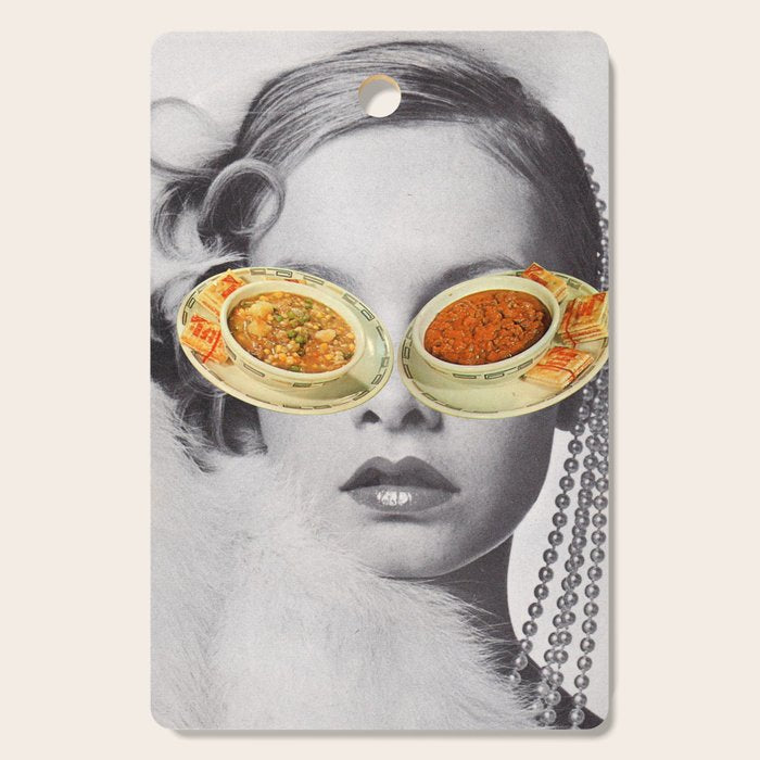 Hungry Eyes - Soup Sunglasses Cutting Board Gallery Image 1
