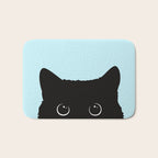 Black cat I Bath Mat Gallery Image 1