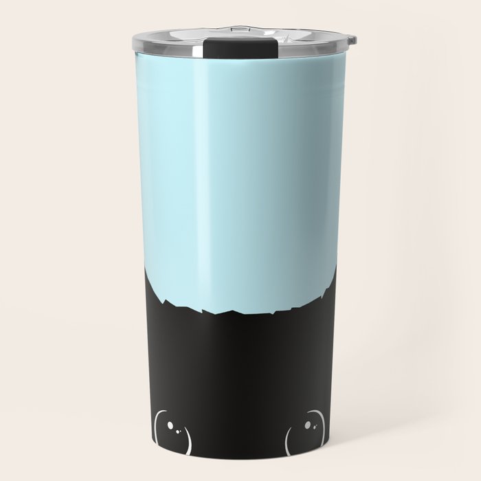 Black cat I Travel Mug Gallery Image 1