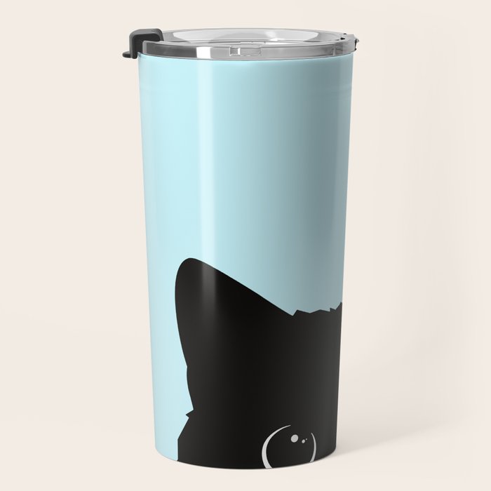 Black cat I Travel Mug Gallery Image 3