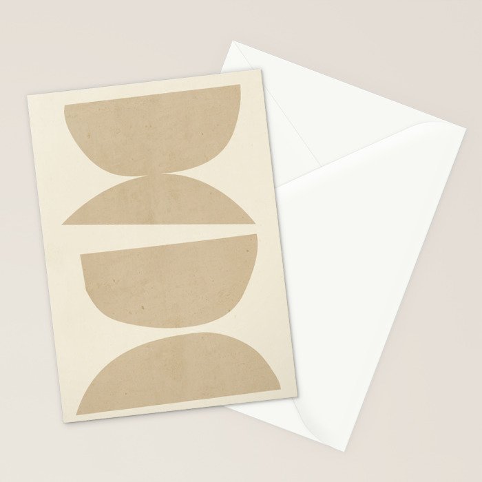 abstract minimal 23/6 Stationery Card Gallery Image 2