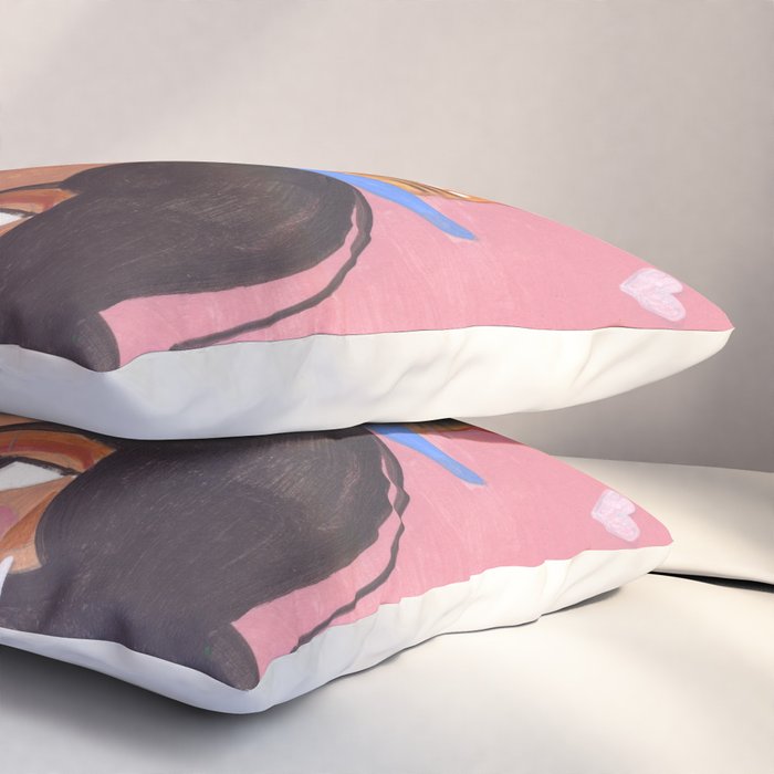 Woman with cake Pillow Sham Gallery Image 3