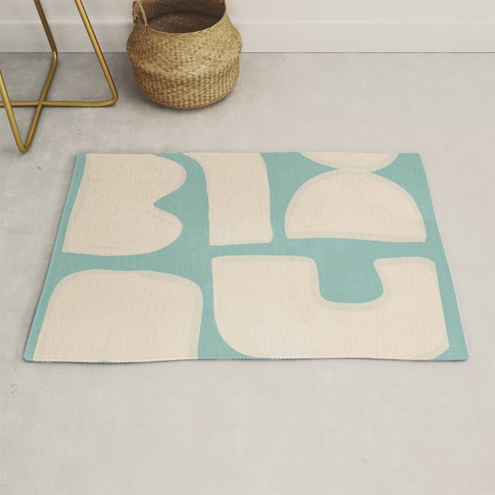 Minimal Abstract Composition 14 Rug Gallery Image 1