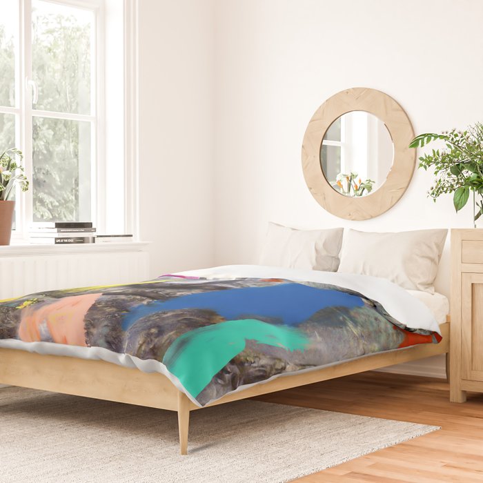 Composition 743 Duvet Cover Gallery Image 2