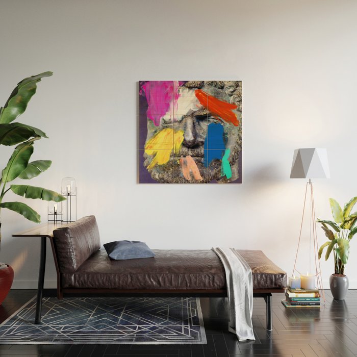 Composition 743 Wood Wall Art Gallery Image 2