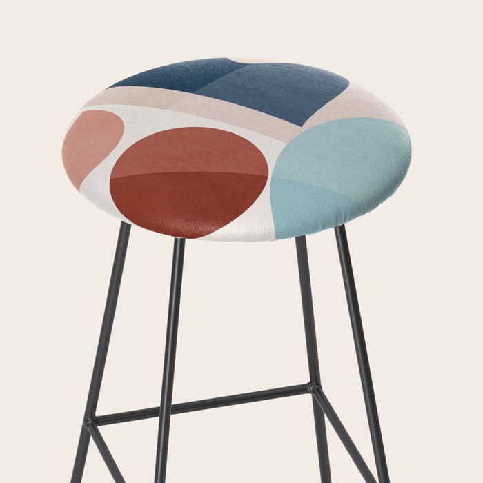 Minimal Abstract Shapes 26 Stool Gallery Image 2