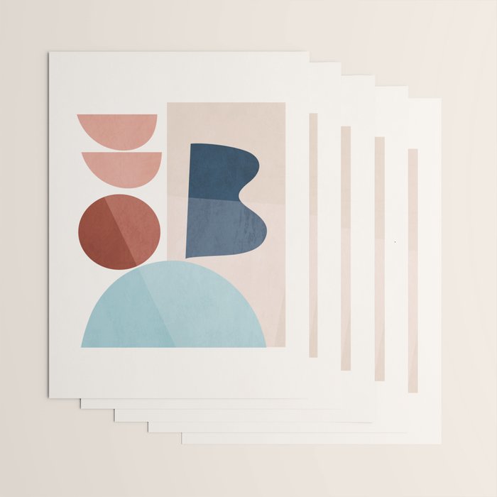 Minimal Abstract Shapes 26 Wrapping Paper Gallery Image 3