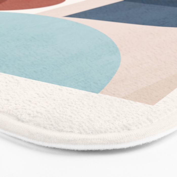 Minimal Abstract Shapes 26 Bath Mat Gallery Image 3