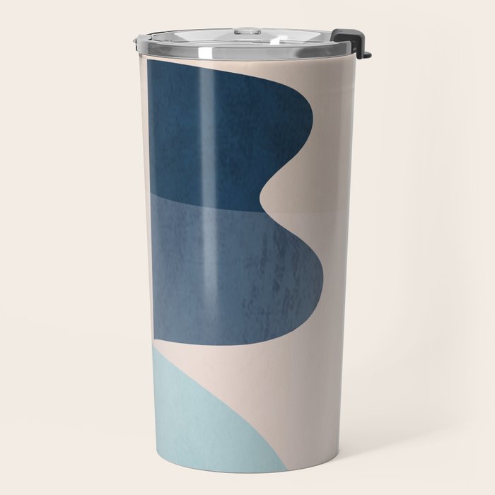 Minimal Abstract Shapes 26 Travel Mug Gallery Image 2