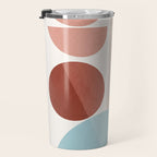 Minimal Abstract Shapes 26 Travel Mug Gallery Image 3