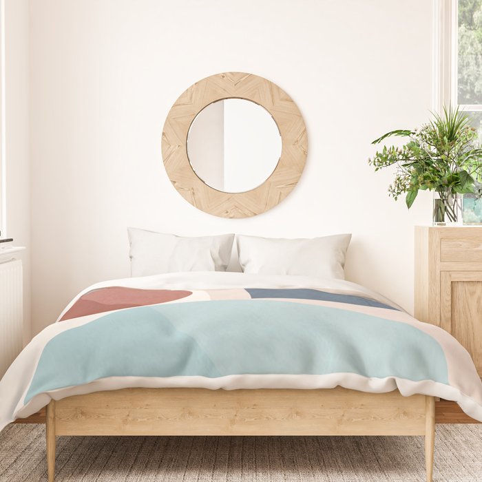 Minimal Abstract Shapes 26 Duvet Cover Gallery Image 3