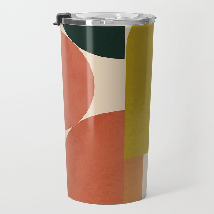 Geometric Shapes 244 Travel Mug Gallery Image 3