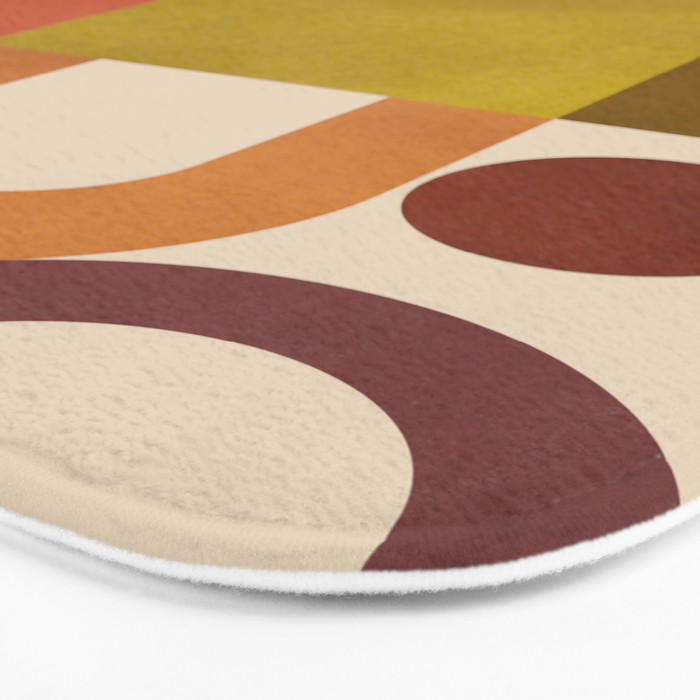 Geometric Shapes 244 Bath Mat Gallery Image 3