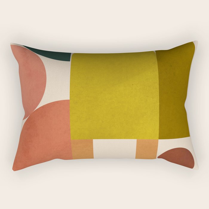 Geometric Shapes 244 Rectangular Pillow Gallery Image 1