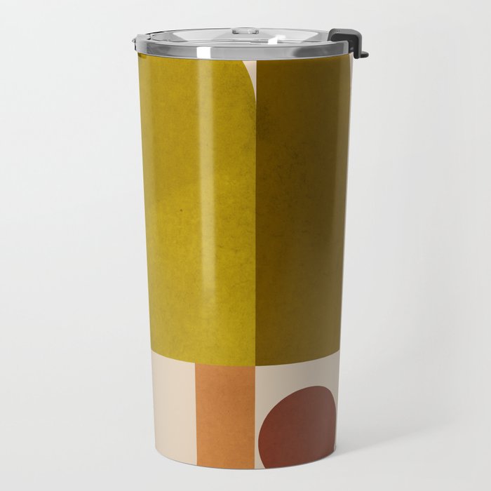 Geometric Shapes 244 Travel Mug Gallery Image 2