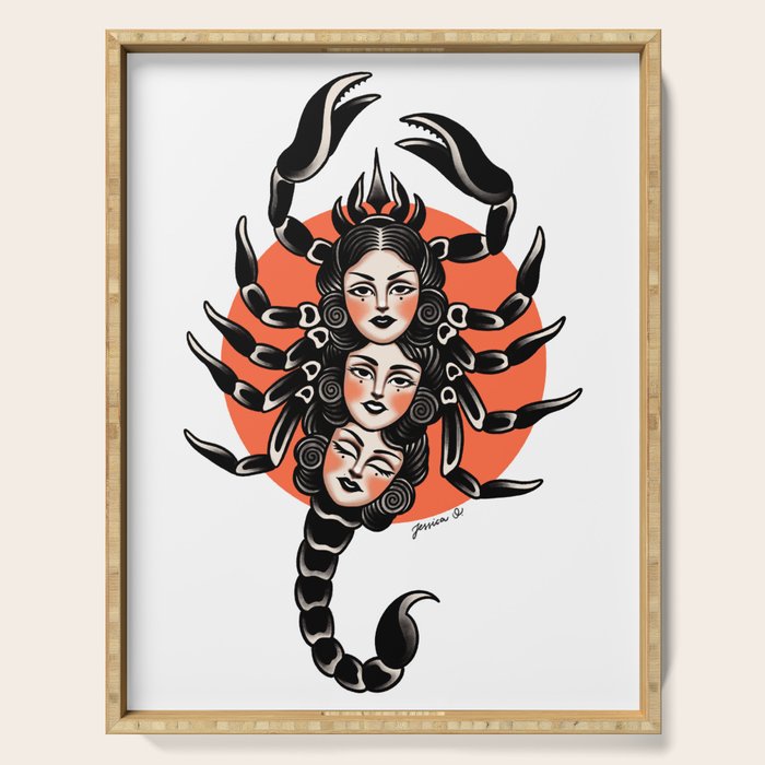 Scorpio Serving Tray Gallery Image 1