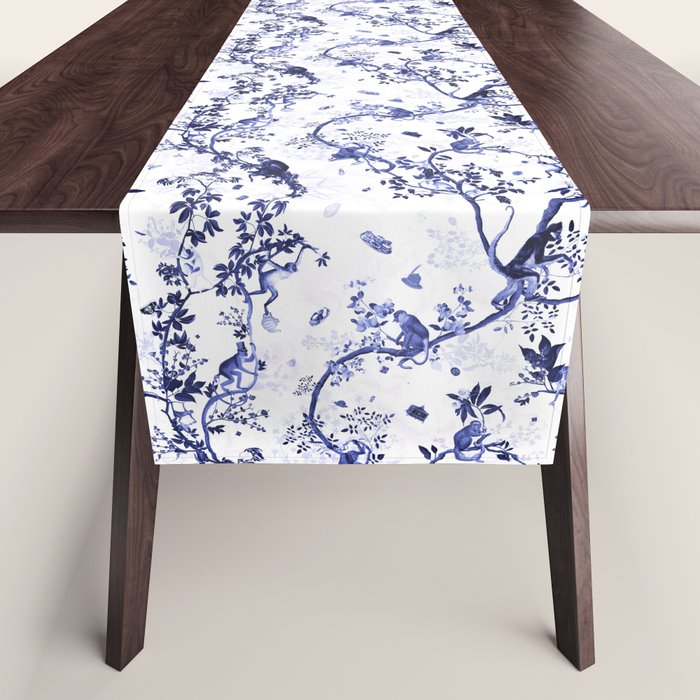 Monkey World Jouy Table Runner Gallery Image 1