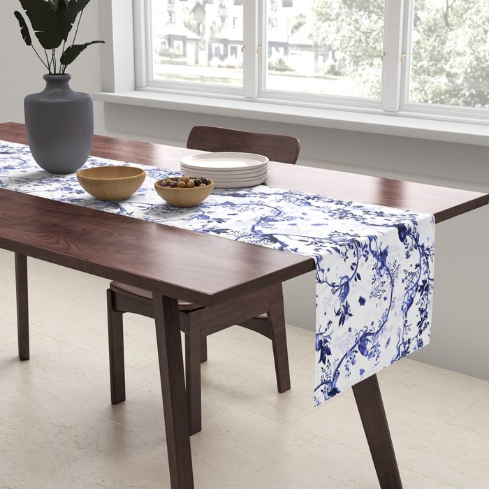Monkey World Jouy Table Runner Gallery Image 2