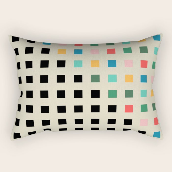 BAUHAUS POP VALENCIA Rectangular Pillow Gallery Image 1