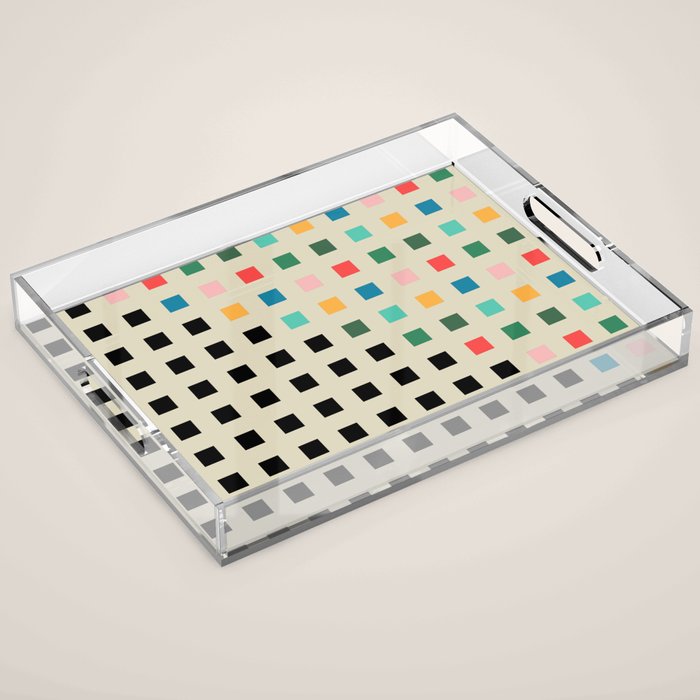 BAUHAUS POP VALENCIA Acrylic Tray Gallery Image 1