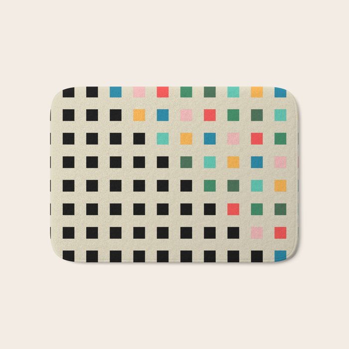 BAUHAUS POP VALENCIA Bath Mat Gallery Image 1
