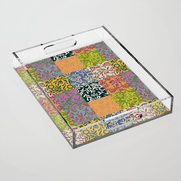 Full color patch Acrylic Tray Gallery Image 1
