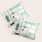 Mid Century Art Bauhaus Style Pillow Sham Gallery Image 3