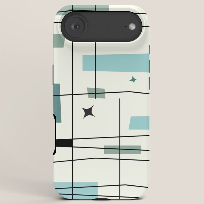 Mid Century Art Bauhaus Style iPhone Case Gallery Image 6
