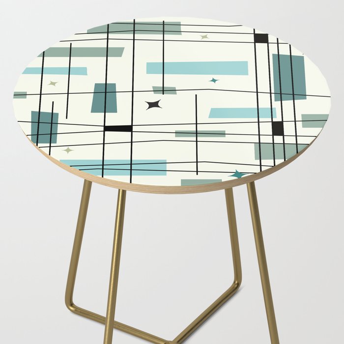 Mid Century Art Bauhaus Style Side Table Gallery Image 2