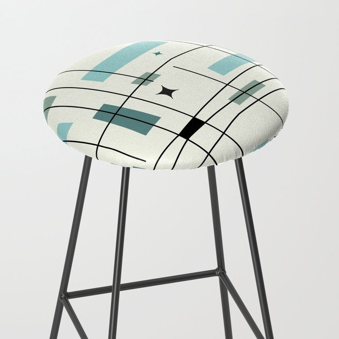 Mid Century Art Bauhaus Style Stool Gallery Image 2