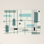 Mid Century Art Bauhaus Style Welcome Mat Gallery Image 1