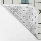 Mid Century Art Bauhaus Style Bath Mat Gallery Image 2