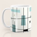 Mid Century Art Bauhaus Style Coffee Mug Gallery Image 3