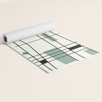 Mid Century Art Bauhaus Style Yoga Mat Gallery Image 2