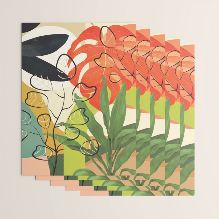 Peaceful Garden Feelings 03 Wrapping Paper Gallery Image 3