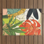 Peaceful Garden Feelings 03 Outdoor Rug Gallery Image 1