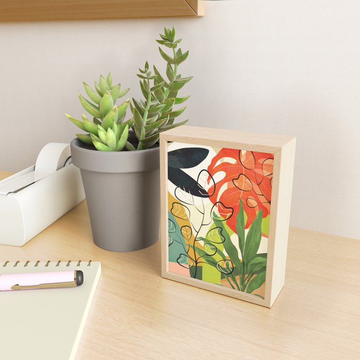 Peaceful Garden Feelings 03 Mini Art Print Gallery Image 2