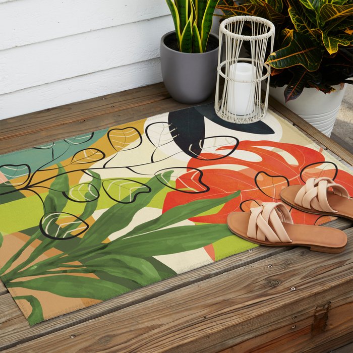Peaceful Garden Feelings 03 Outdoor Rug Gallery Image 2