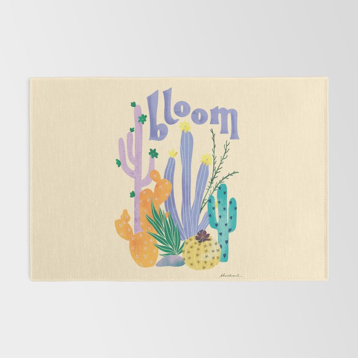 Cactus Blooms Rug Gallery Image 2