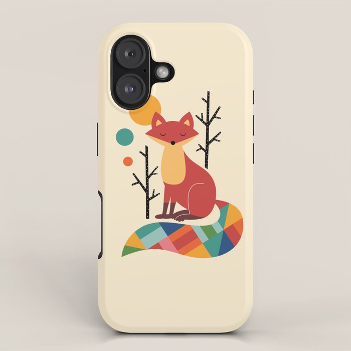 Rainbow Fox iPhone Case Gallery Image 1
