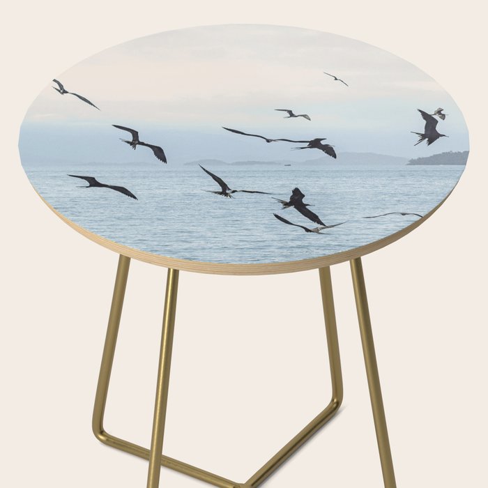 Flock of Birds at Sunset Side Table Gallery Image 2