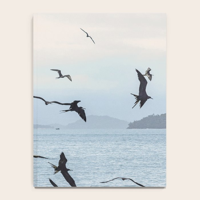 Flock of Birds at Sunset Notebook Gallery Image 4