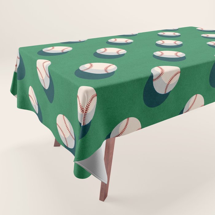 BALLS Baseball - pattern Tablecloth Gallery Image 1