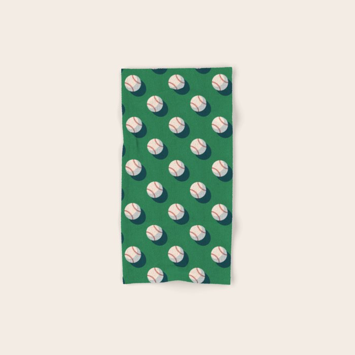BALLS Baseball - pattern Bath Towel Gallery Image 1