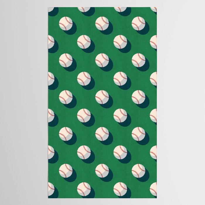 BALLS Baseball - pattern Tablecloth Gallery Image 2